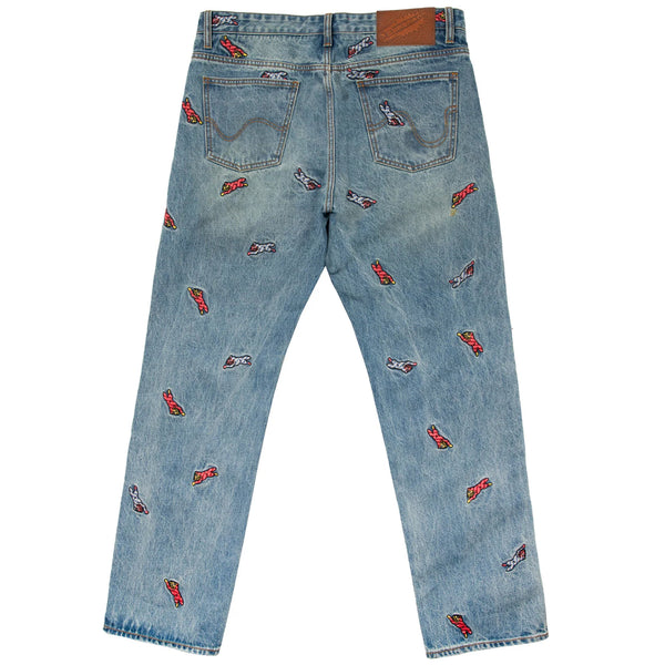 ALL CAPS JEANS (STRAWBERRY FIT)