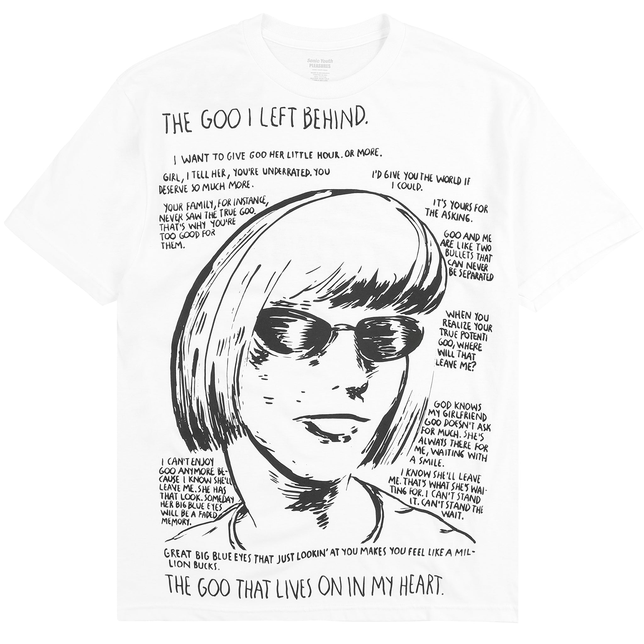PLEASURES X SONIC YOUTH GOO Tee – Capsul