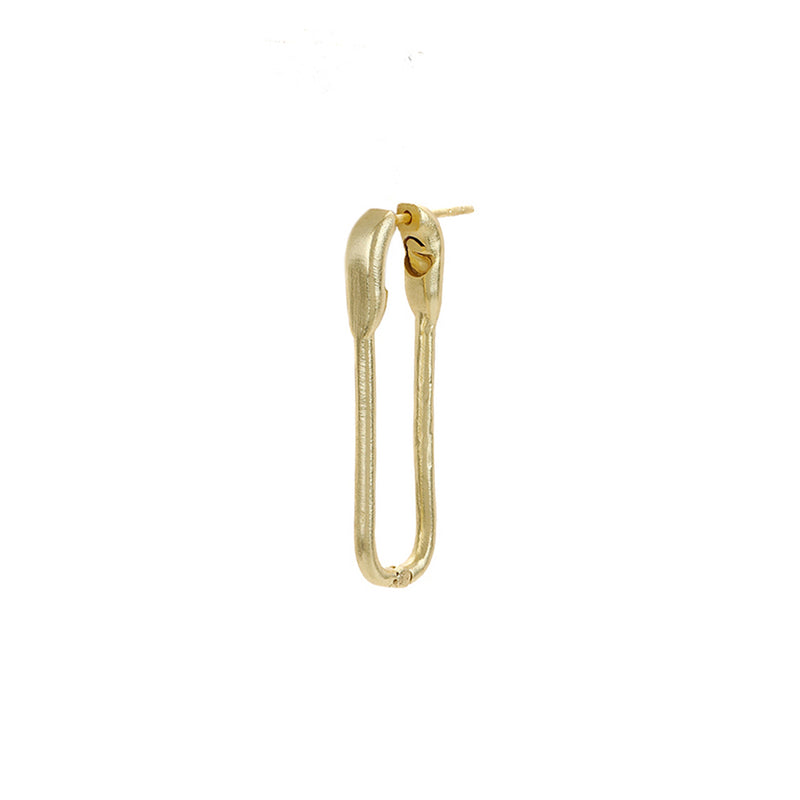 Safety Pin earring (Gold)
