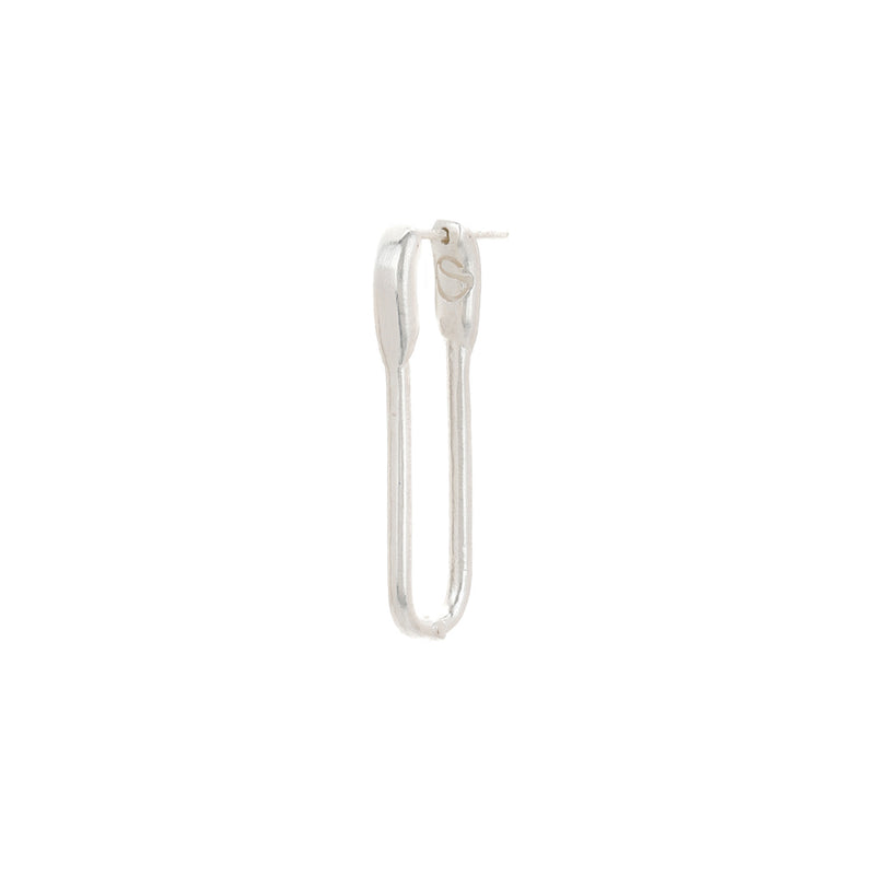 Safety Pin earring (Silver)