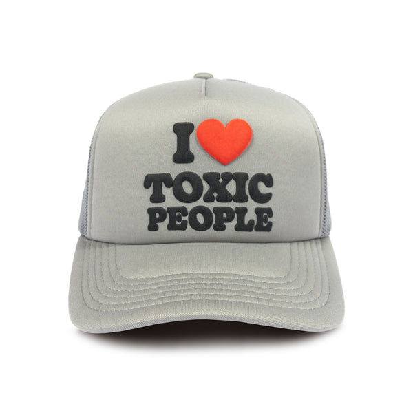 TOXIC TRUCKER CAP (GREY)