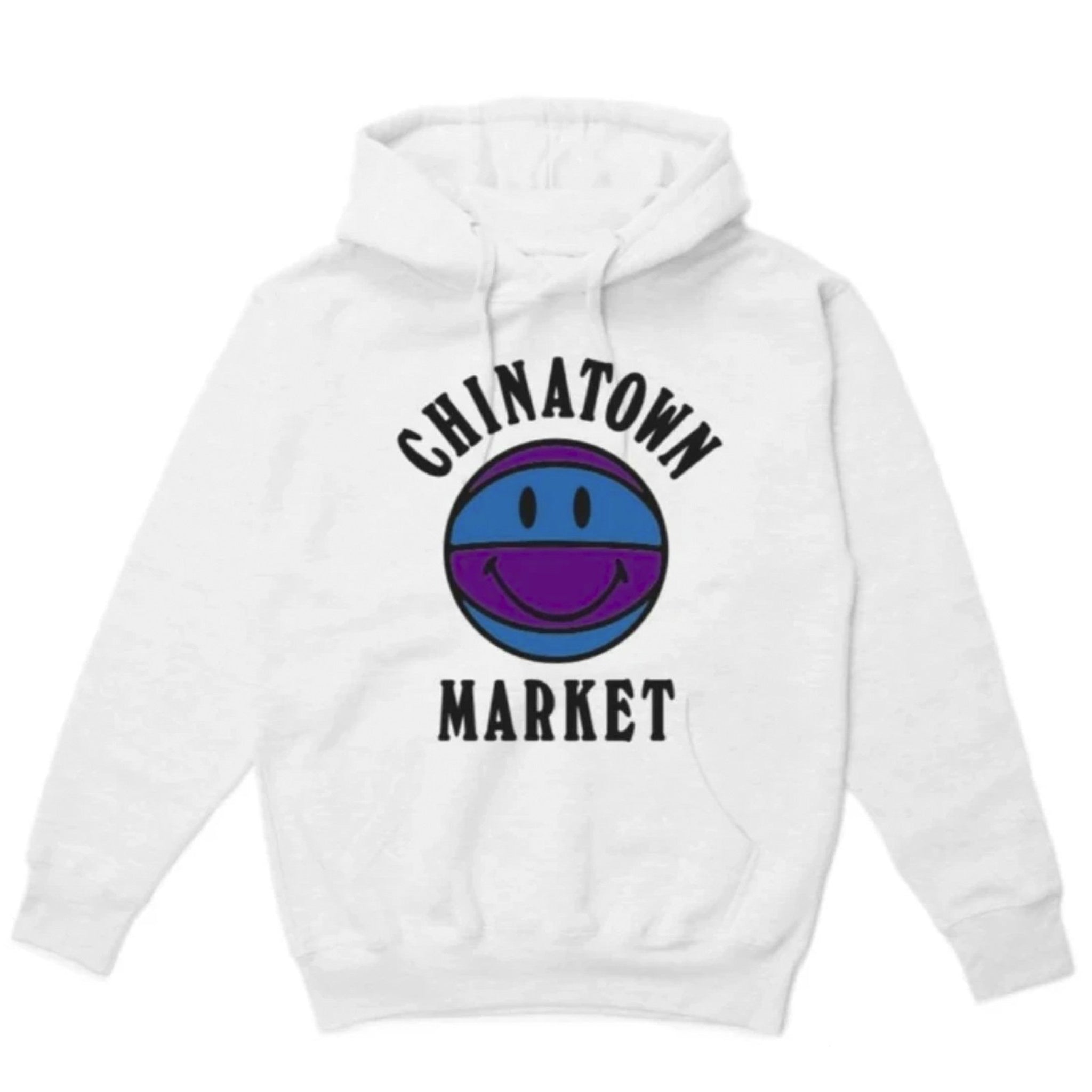 Chinatown market smiley hoodie sales