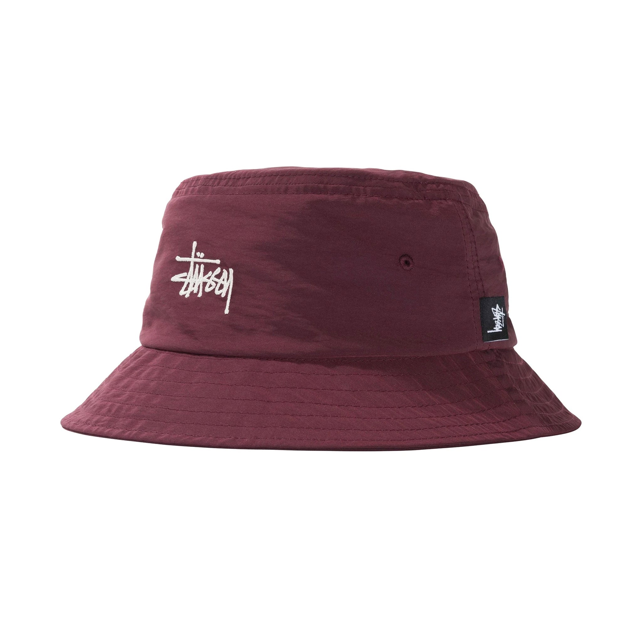 Stussy Reversible Bucket Hat (Berry) – Capsul