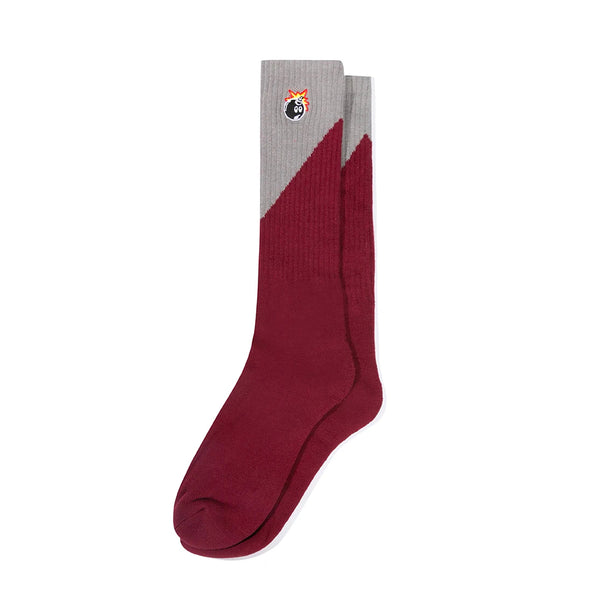 Reflex Socks (Burgundy)