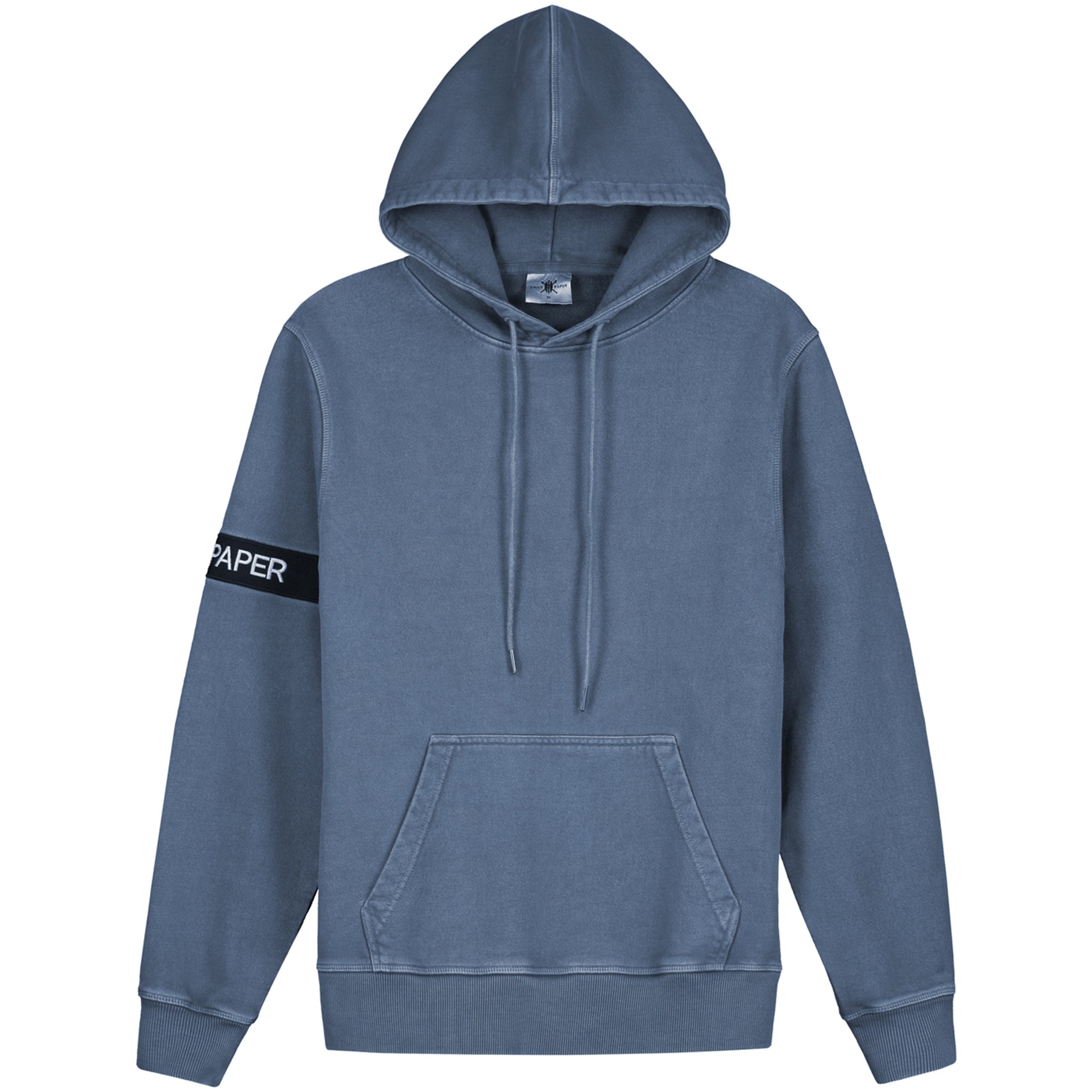 Daily Paper Washed Captain Hoodie (Ocean Blue) - Main Image