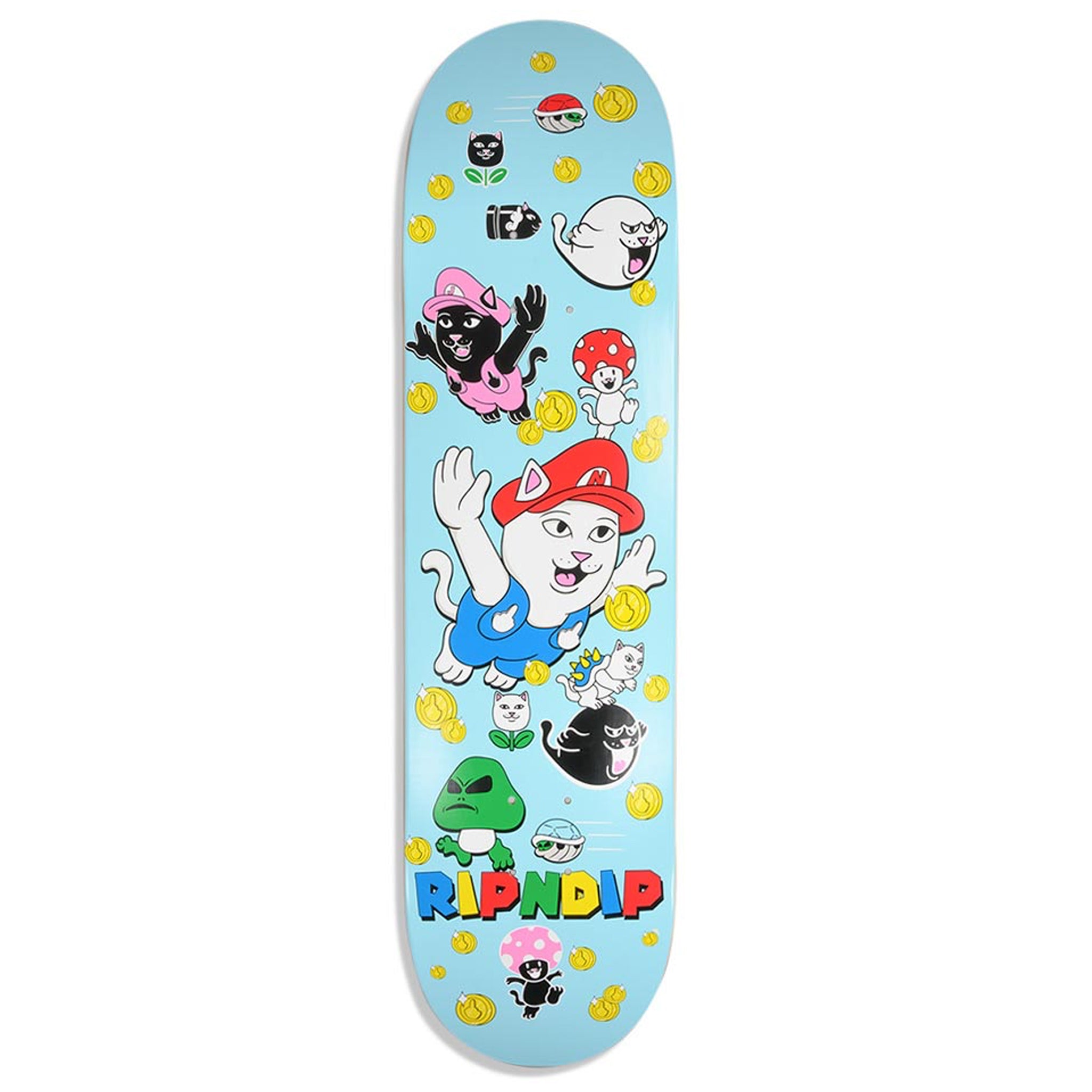 RIPNDIP Nermio Skateboard Deck (Black) – Capsul