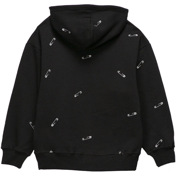 PLEASURES Safety Embroidered Hoodie