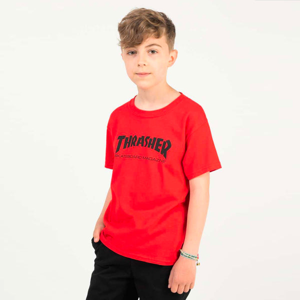 Youth Skate Mag Tee (Red)