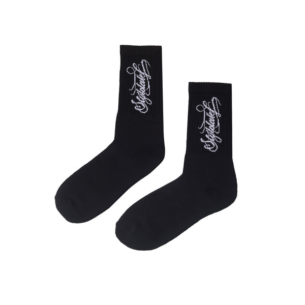STYL-O-LABEL Crew Socks (Black)
