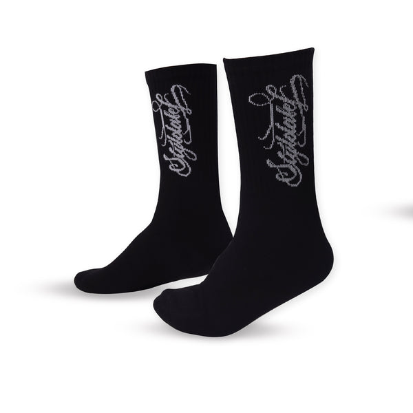 STYL-O-LABEL Crew Socks (Black)