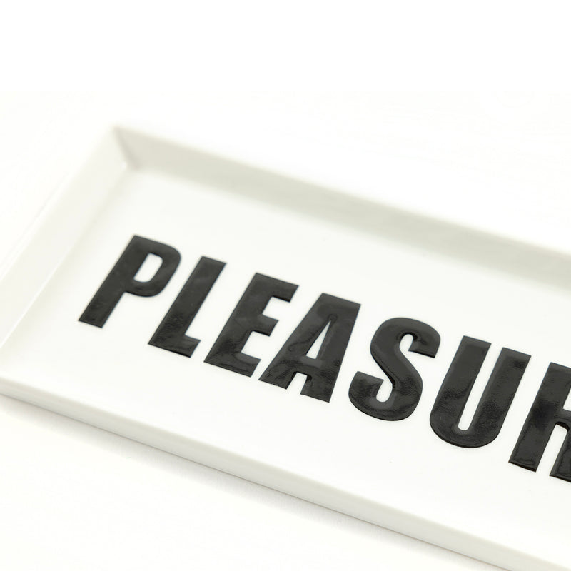 PLEASURES CERAMIC TRAY (White)