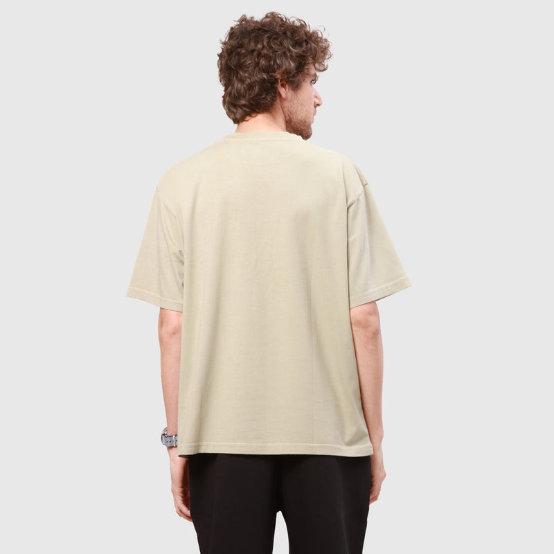 LOGO ESSENTIAL TEE (LIGHT KHAKI)