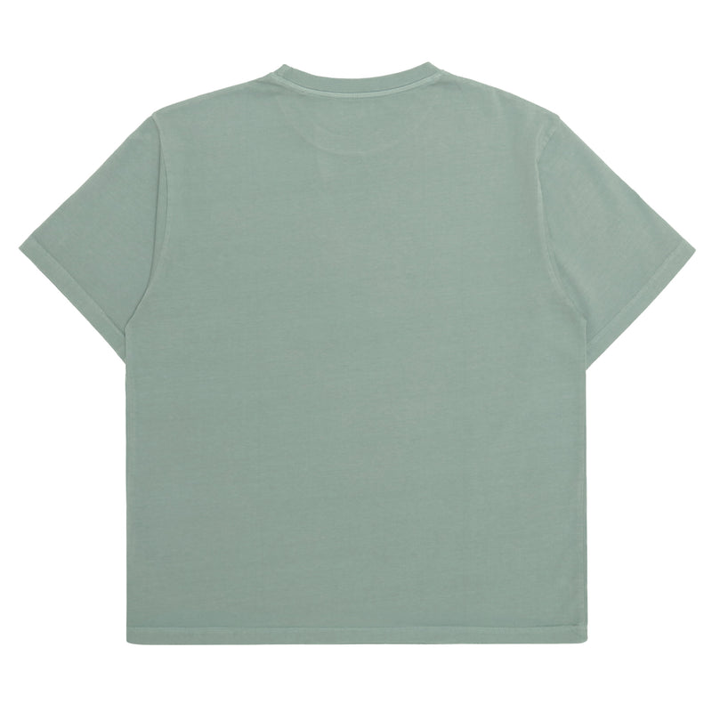 LOGO ESSENTIAL TEE (DUSTY AQUA)