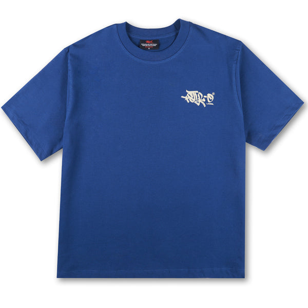 To The World Tag Tee (Blue)
