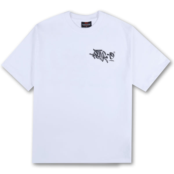 To The World Tag Tee (White)