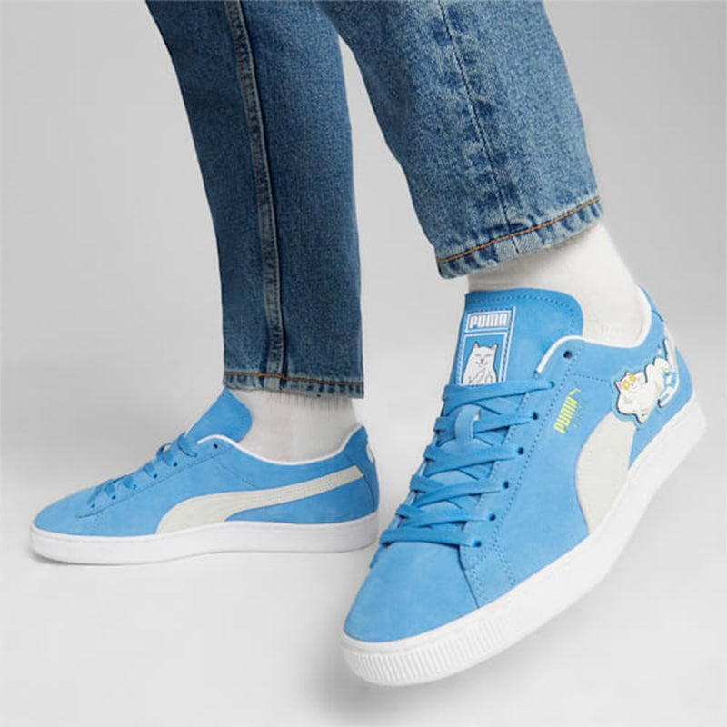PUMA x RIPNDIP Suede Sneakers (Blue)