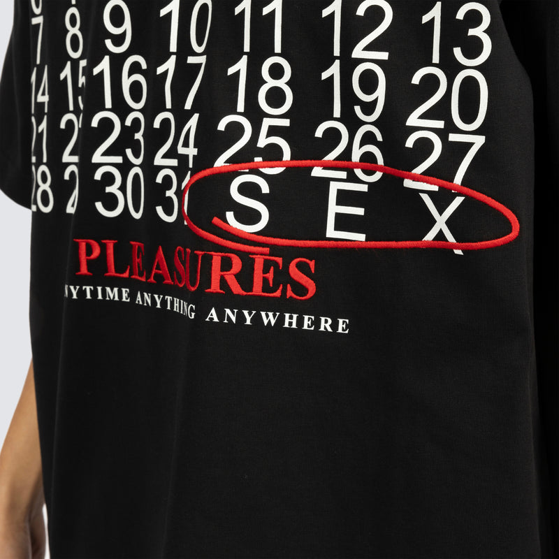 CALENDAR HEAVYWEIGHT TEE (BLACK)