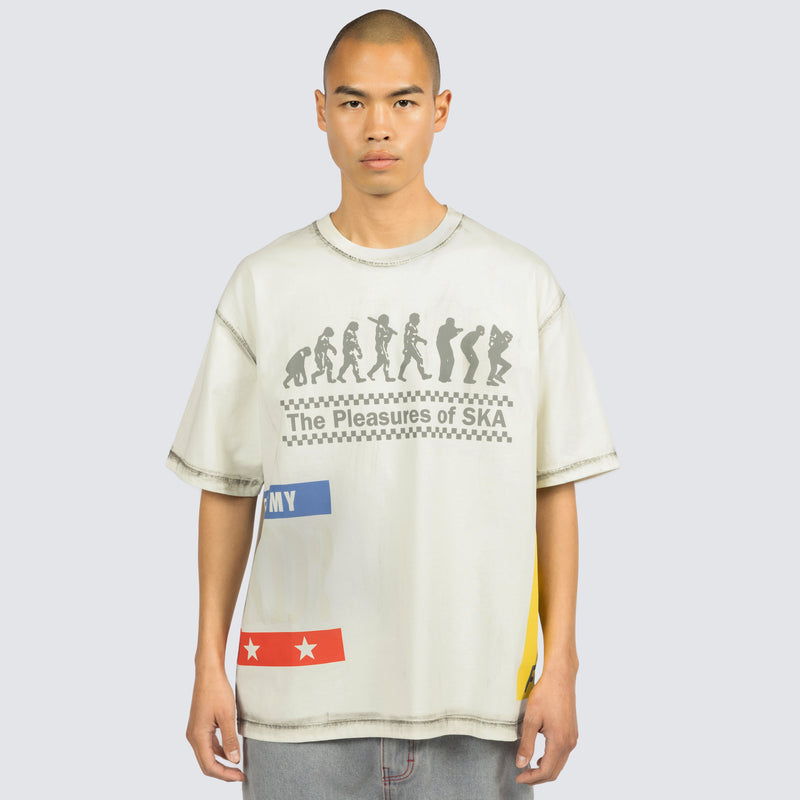 EVOLUTION HEAVYWEIGHT TEE (OFF WHITE)