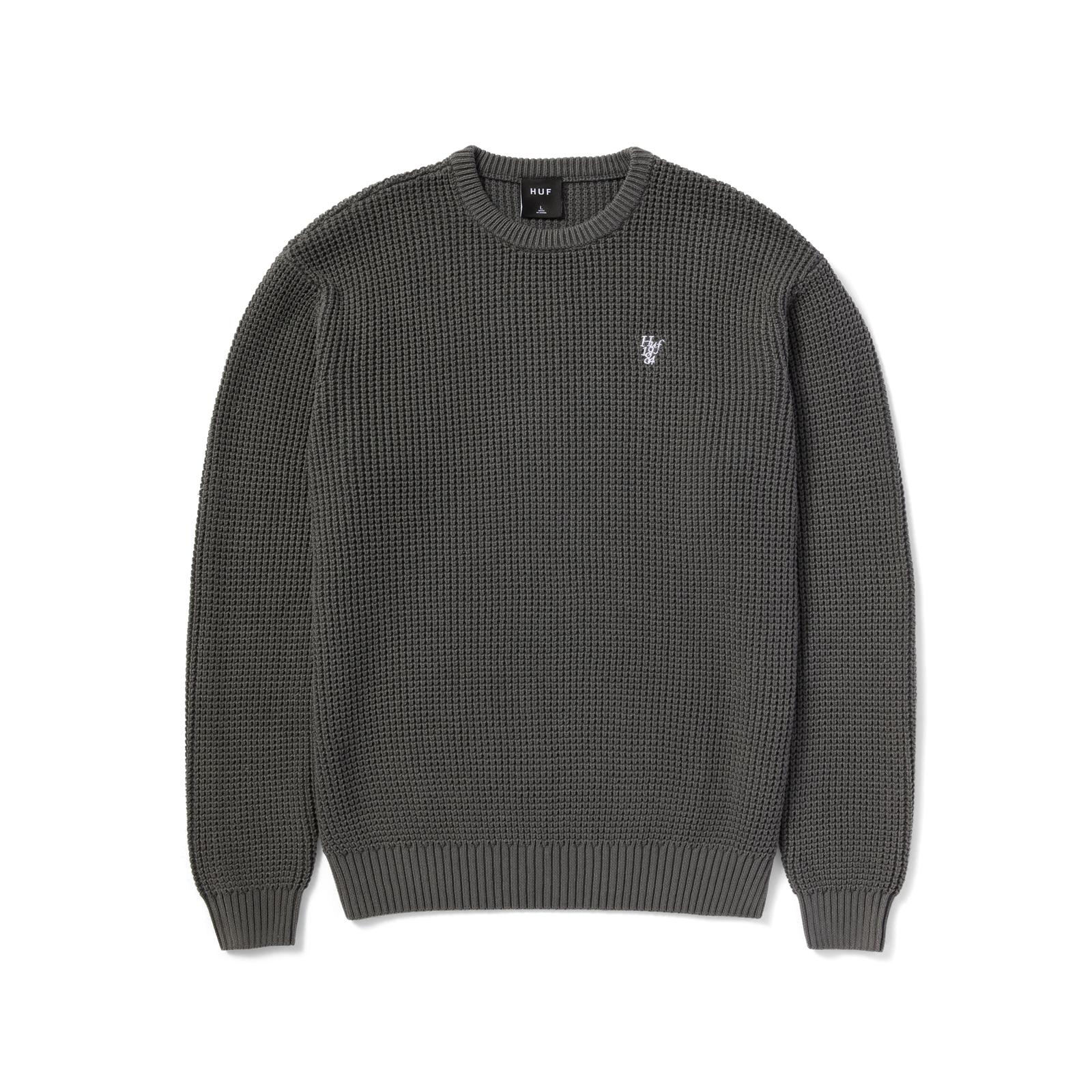 トップス HUF FILMORE WAFFLE KNIT SWEATER Filmore Waffle Knit Sweater – Capsul