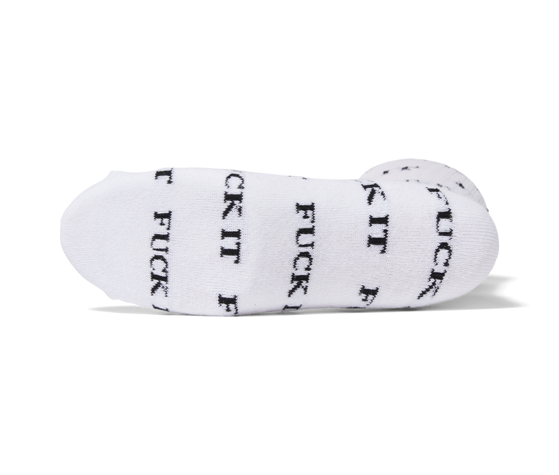 Fuck It Sock (WHITE)