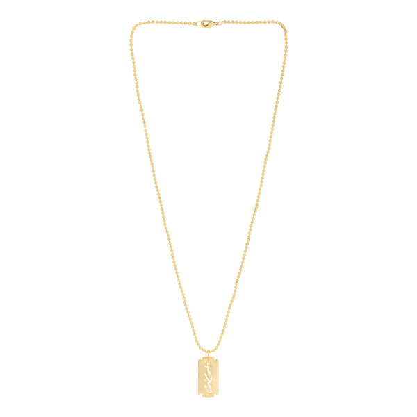 Razr Pendant (Gold)