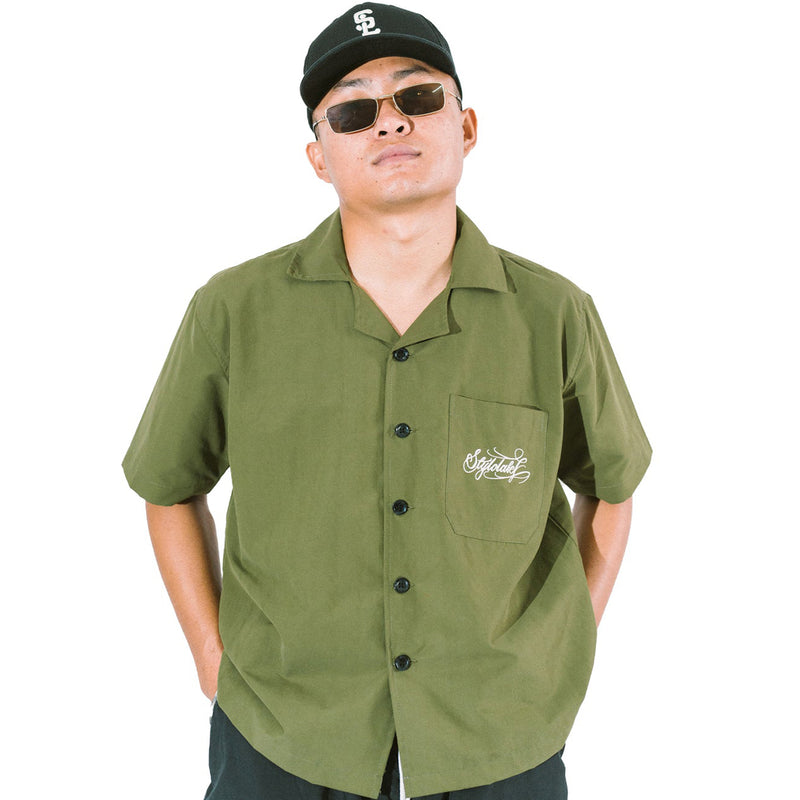 Garage shirt (OLIVE GREEN)