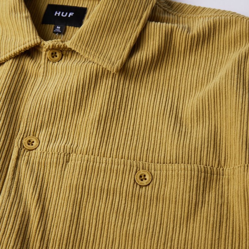 Huf Co Corduroy Overshirt (Cactus)