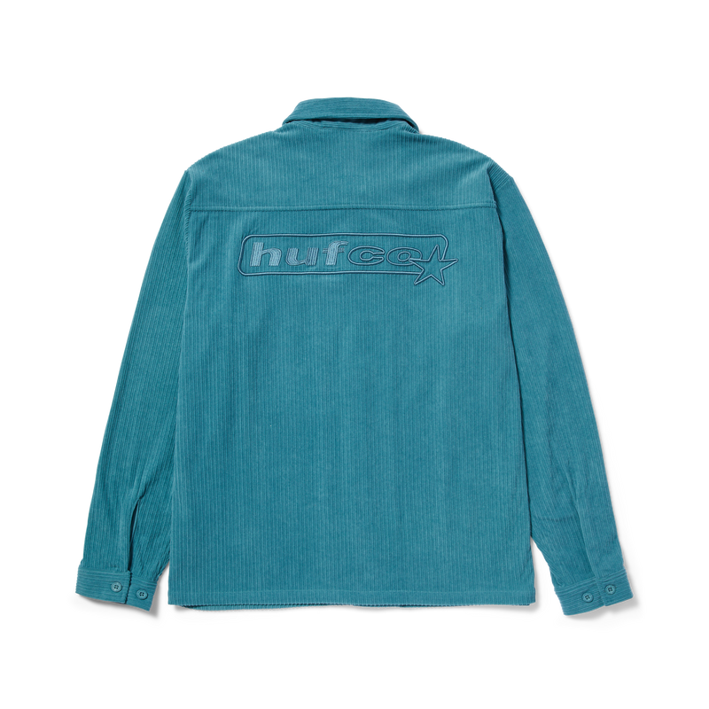 Huf Co Corduroy Overshirt (Dark Teal)