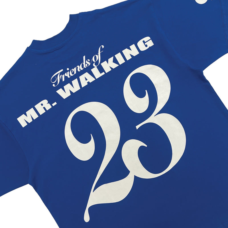 Friends of Mr. Walking Tee (Blue)