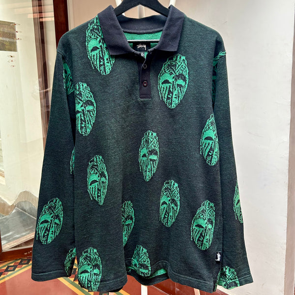 PRE-LOVED STUSSY GREEN SWEATSHIRT