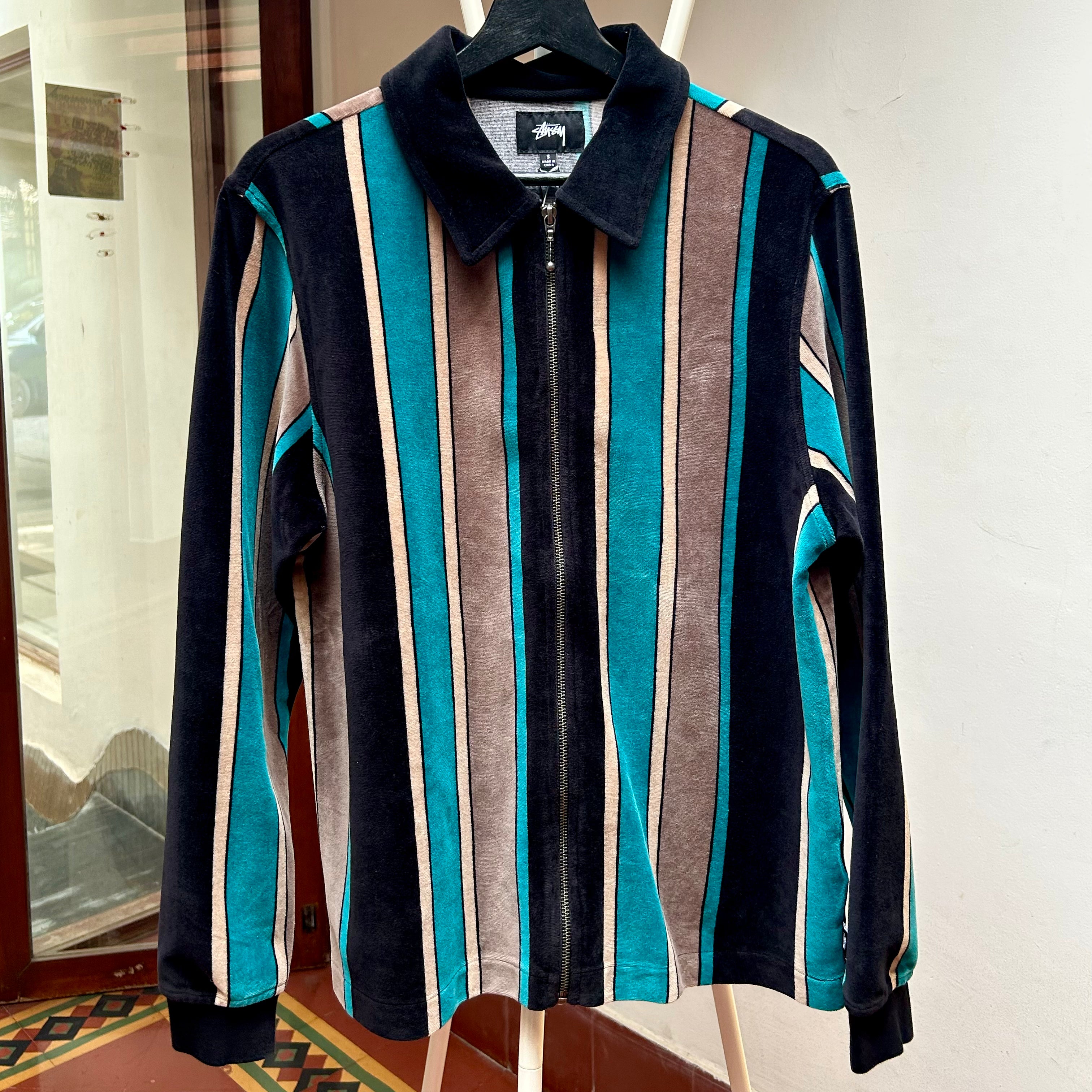 PRE-LOVED STUSSY STRIPE JACKET – Capsul
