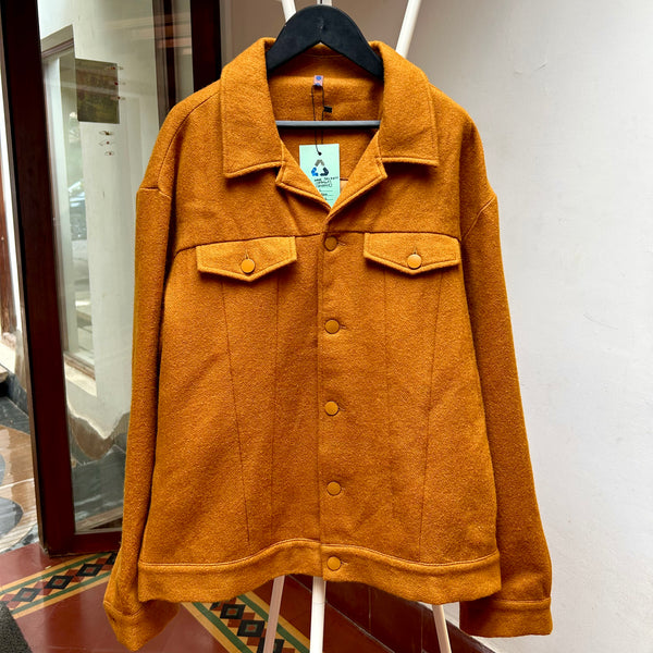 PRE-LOVED BHAANE Wool Jacket (orange)
