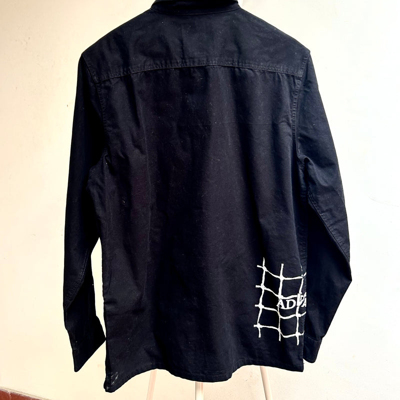 PRE-LOVED Vans Waffle Heads Jacket (Black)