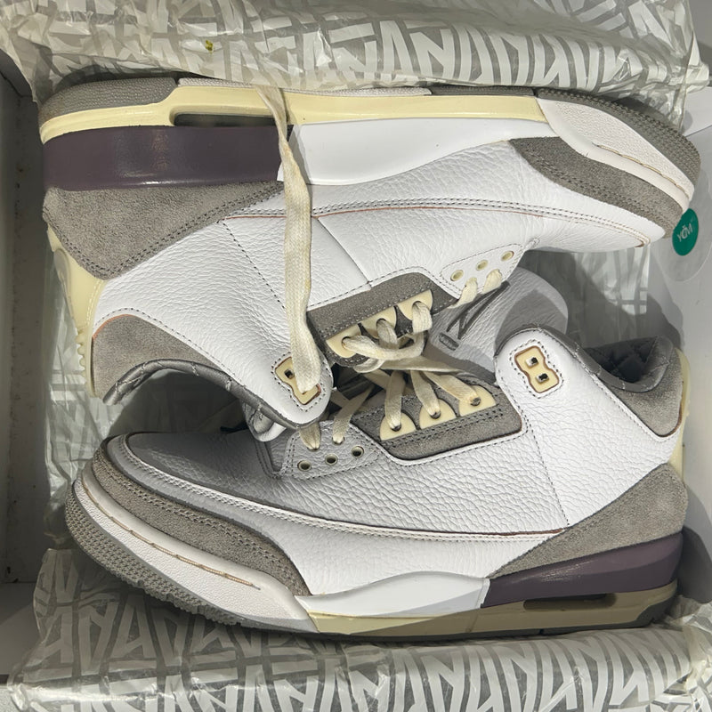 PRE-LOVED Jordan X A ma Maniere Air Jordan 3 (WHITE)