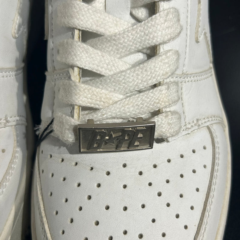 PRE-LOVED Bape STA SHOES (WHITE)