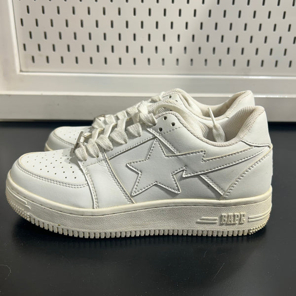 PRE-LOVED Bape STA SHOES (WHITE)