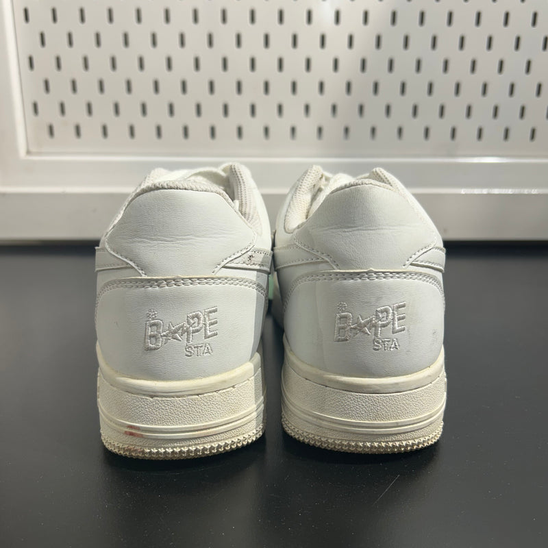 PRE-LOVED Bape STA SHOES (WHITE)