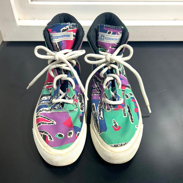 PRE-LOVED Converse MULTICOLOUR SHOES