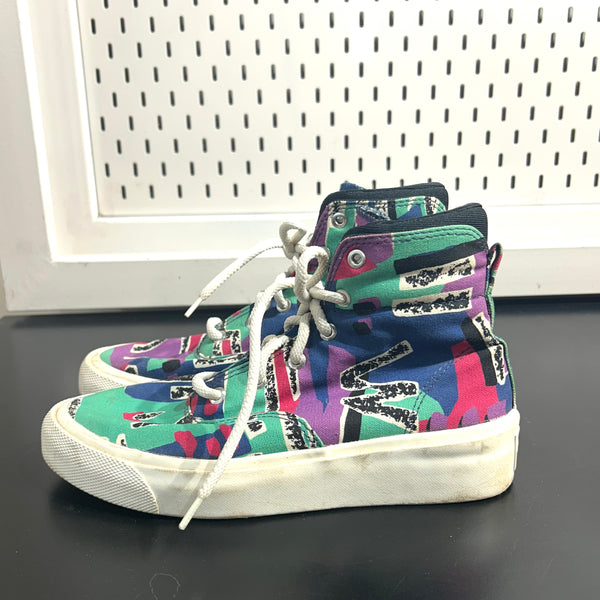 PRE-LOVED Converse MULTICOLOUR SHOES