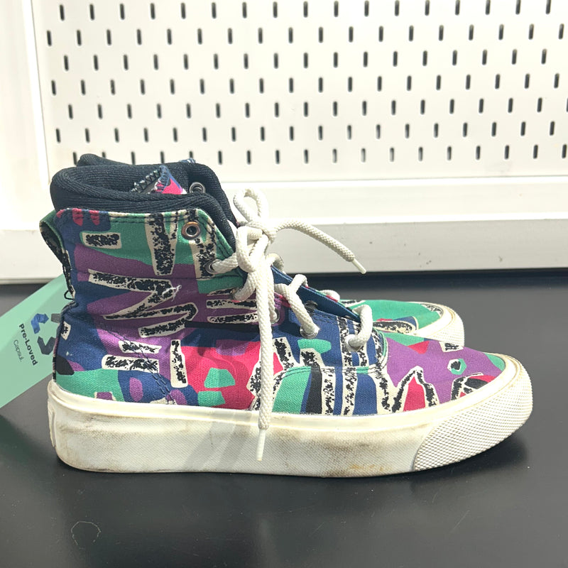 PRE-LOVED Converse MULTICOLOUR SHOES