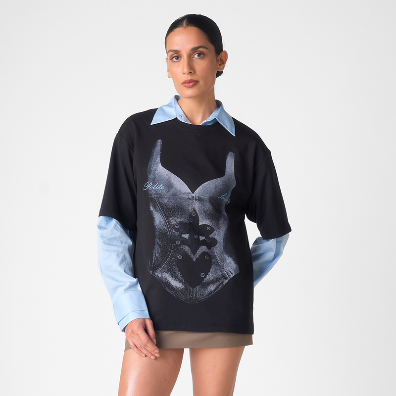 CORSET SCAN TEE