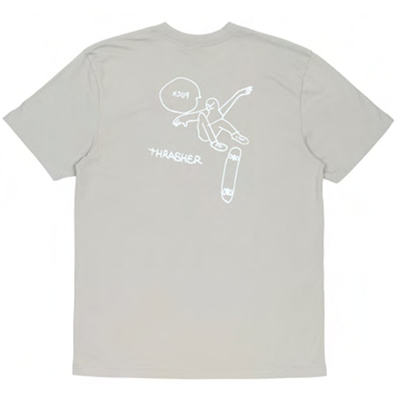 GONZ KCUF S/S T-SHIRT (Grey)