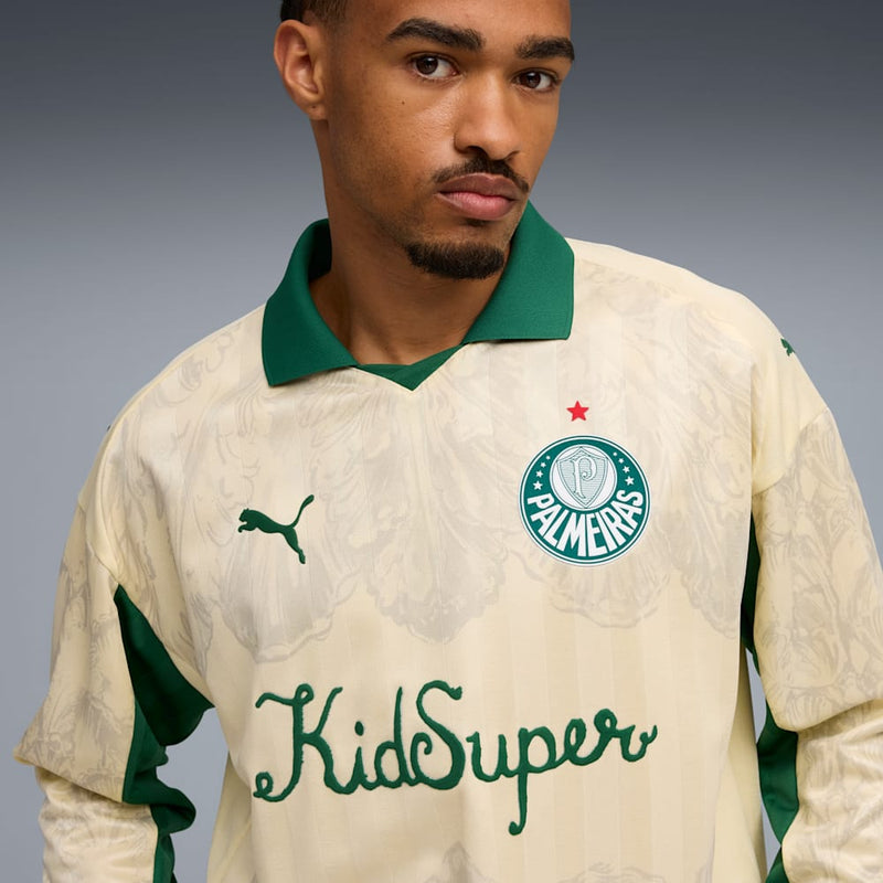 KidSuper Sep LS Retro Shirt (Creamy Vanilla Vine)