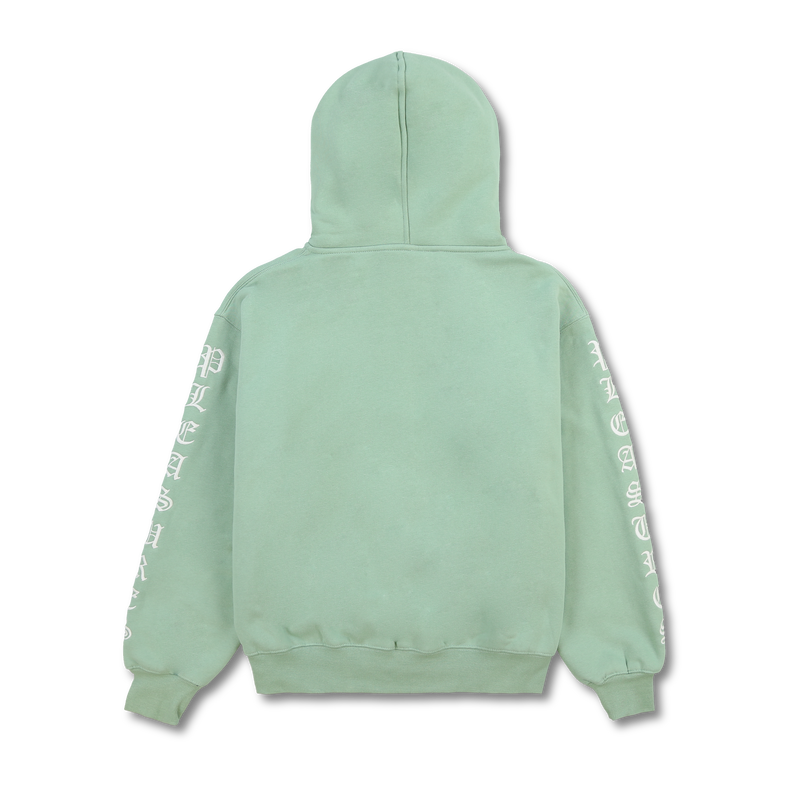 OE ZIP UP HOODIE (Matcha)