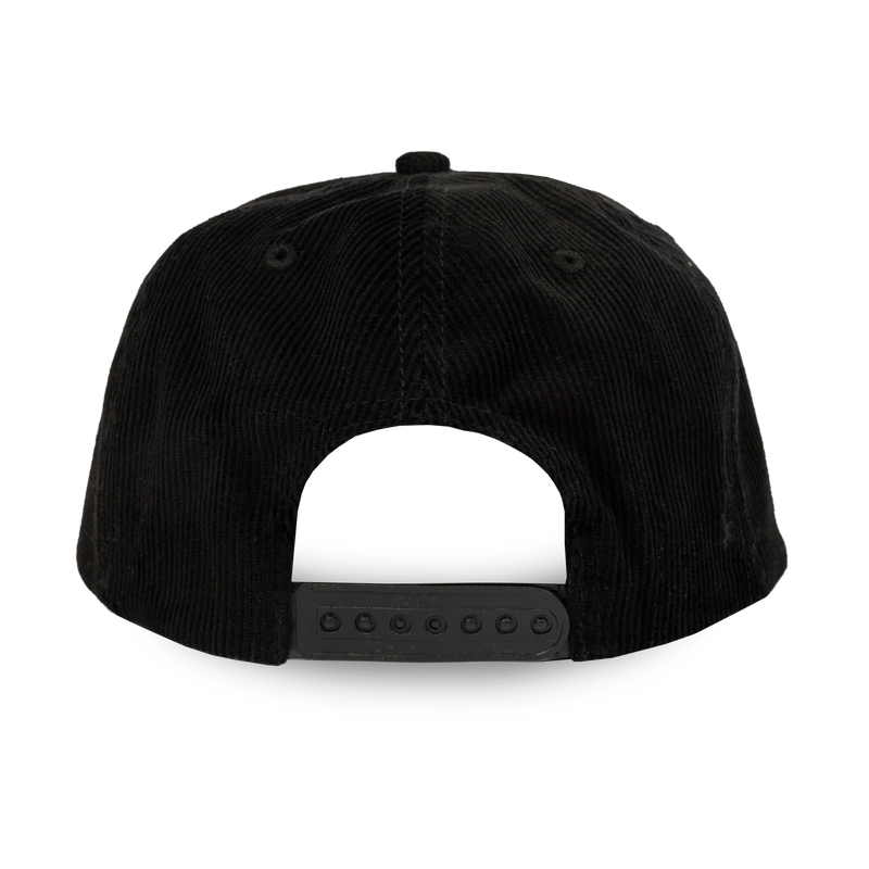 PITSTOP CORDUROY CAP (BLACK)