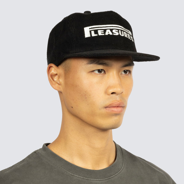 PITSTOP CORDUROY CAP (BLACK)