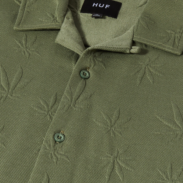 Plantlife Jacquard Shirt (Moss Green)