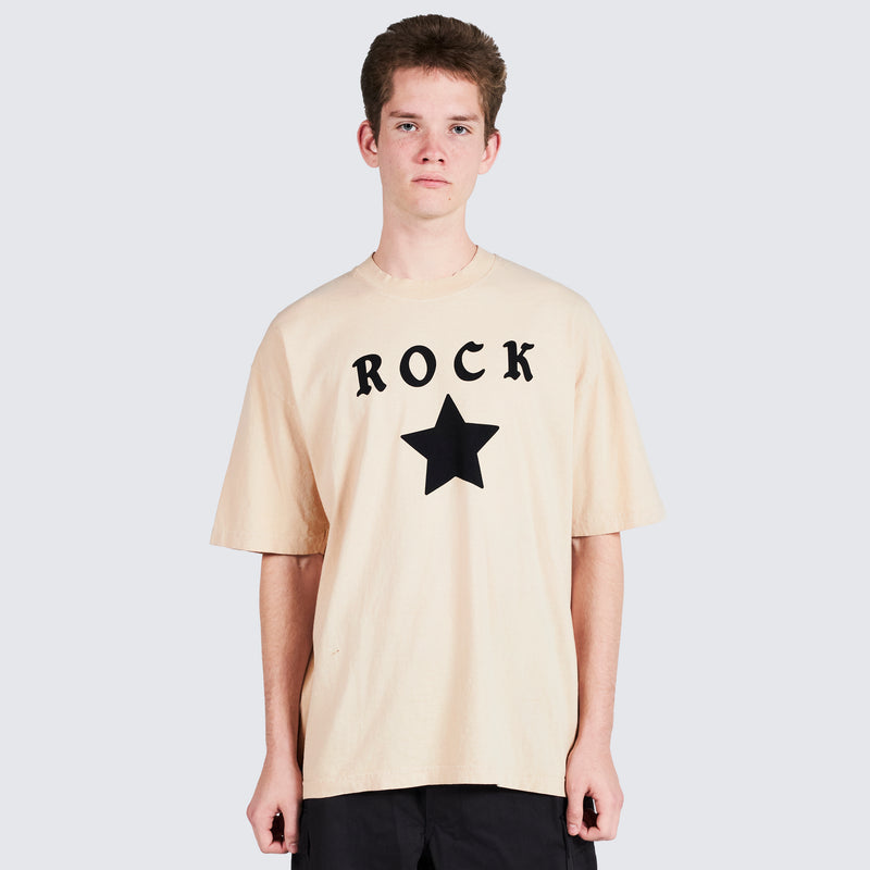 Rockstar Tee (Tan)