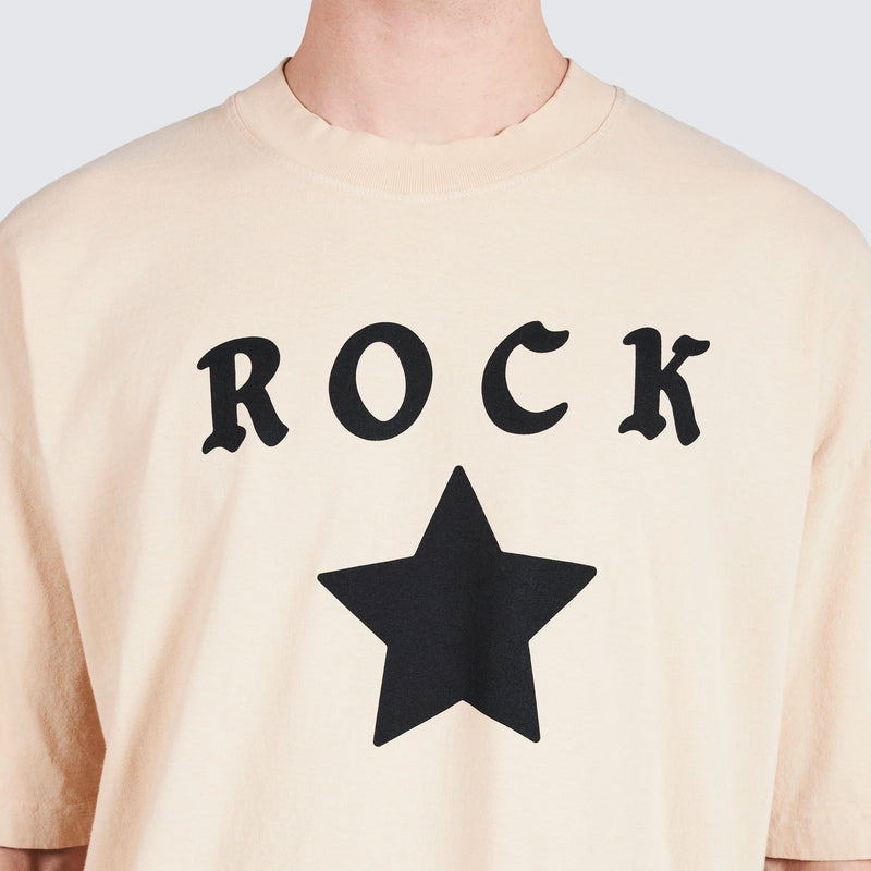 Rockstar Tee (Tan)