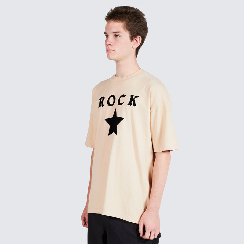 Rockstar Tee (Tan)